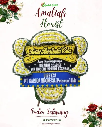 Papan Bunga Duka di Faudu